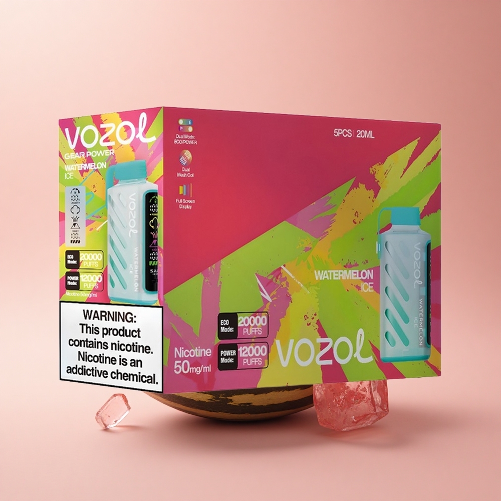 VOZOL Gear Power 20000 Puffs Wassermelone Eis Dual Mesh 20mL 5