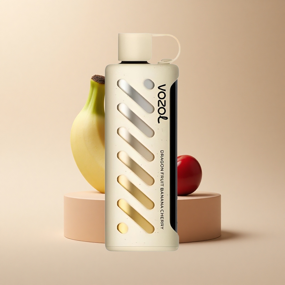 VOZOL Gear Shisha 25000 Puffs Drachenfrucht Banane Kirsche Dual Mesh 1000mAh 5mg