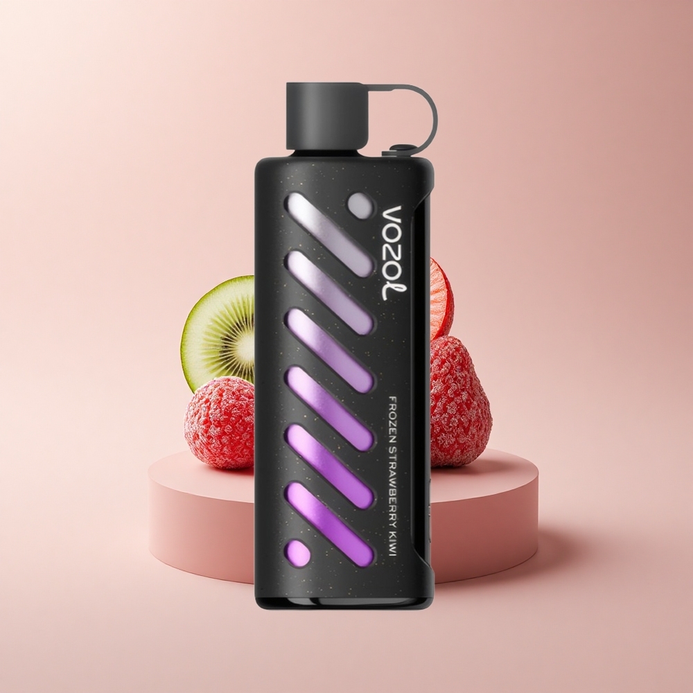 VOZOL Gear Shisha 25000 Puffs Gefrorene Erdbeer-Kiwi mit Dual-Mesh-Technologie und 1000mAh