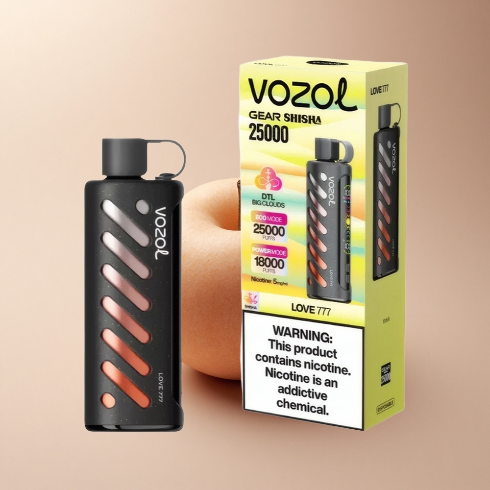 VOZOL Gear Shisha 25000 Puffs Liebe 777 Dual Mesh 5mg