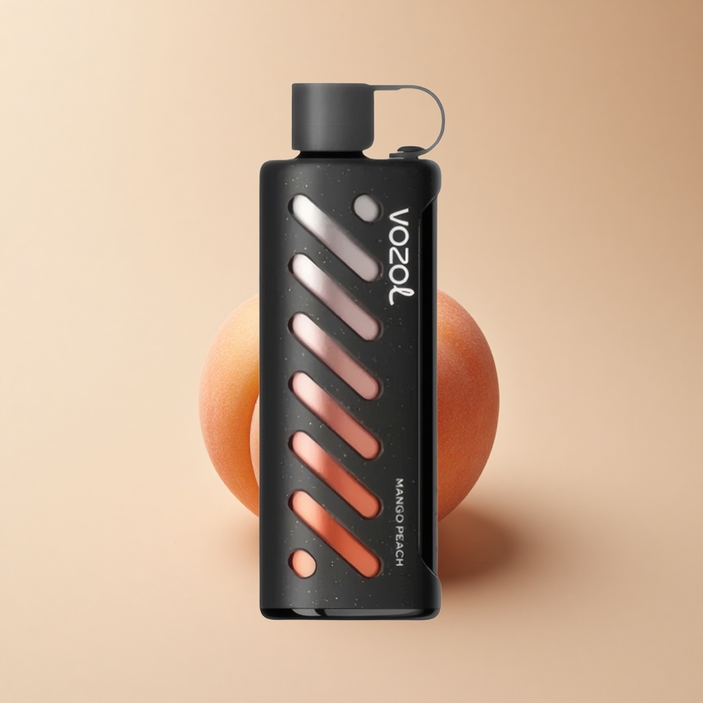 VOZOL Gear Shisha 25000 Puffs Mango Pfirsich Dual Mesh 5mg