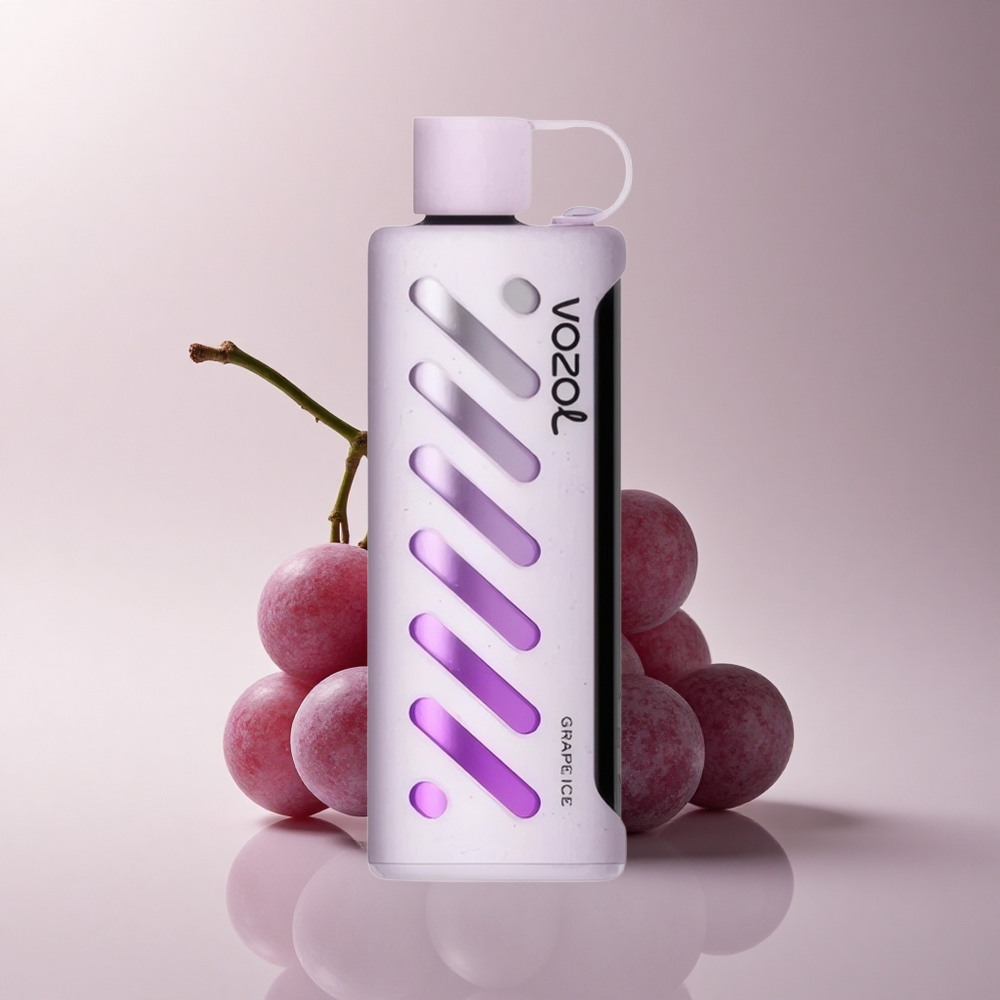 VOZOL Gear Shisha 25000 Puffs Trauben-Eis Dual Mesh 5mg