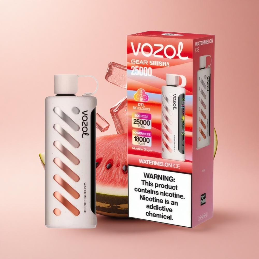 VOZOL Gear Shisha 25000 Puffs Wassermelone Eis Dual Mesh