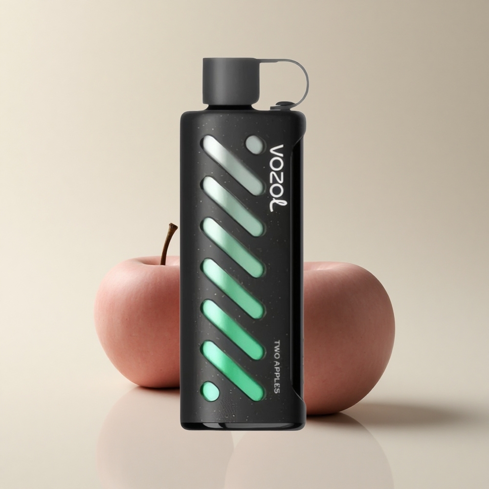 VOZOL Gear Shisha 25000 Puffs Zwei Äpfel Dual Mesh 5mg 1000mAh