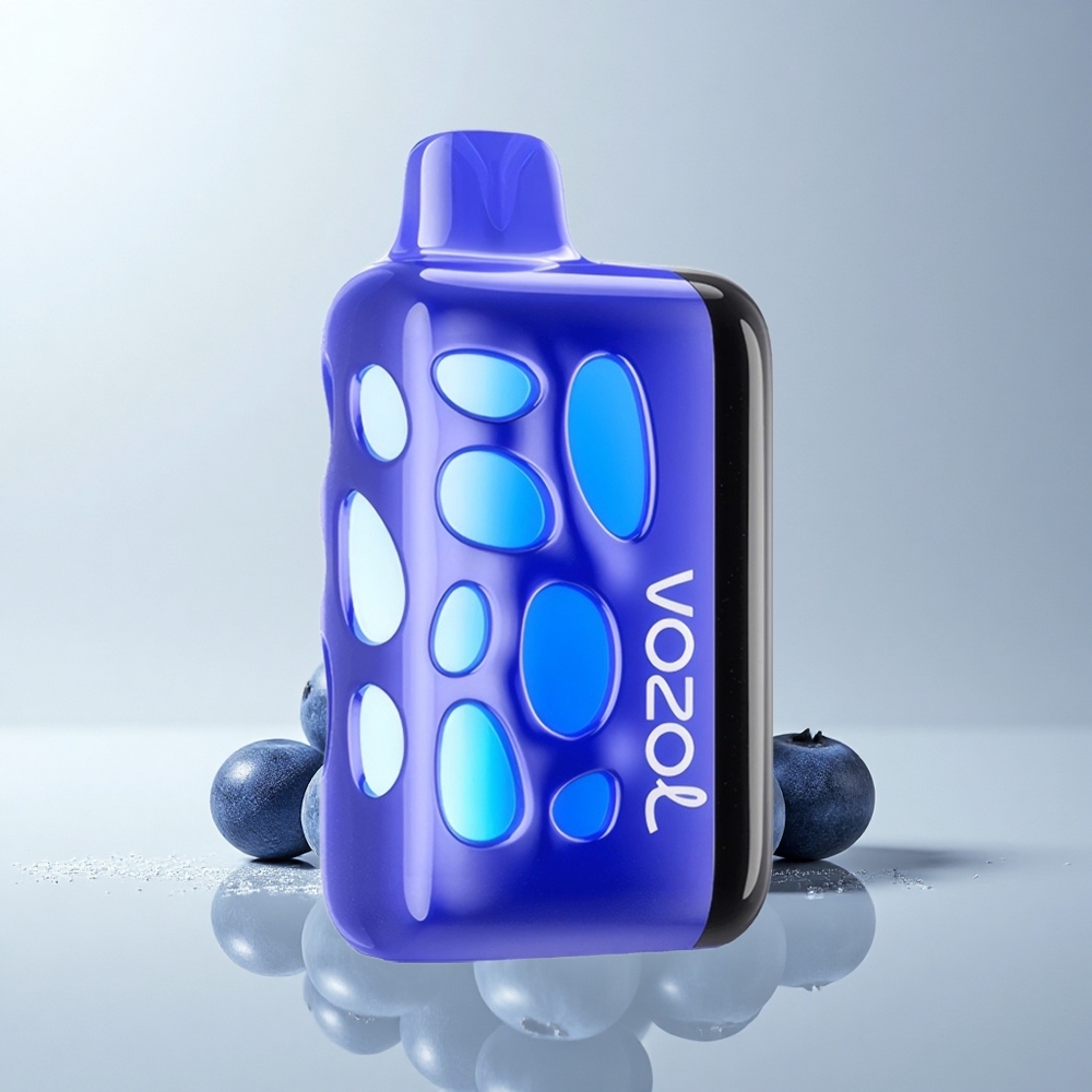 VOZOL RAVE 40000 Puffs Blauerbeereis Lichtshow Party