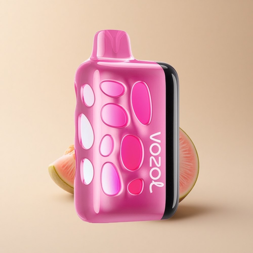 VOZOL RAVE 40000 Puffs Glühpfirsich mit Beat-Sync und Blitzladung