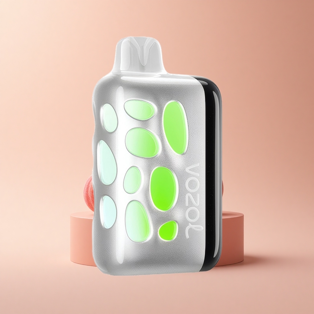 VOZOL RAVE 40000 Puffs Pfirsich-Himbeer-Limonade mit Beat-Sync und Leuchtdesign