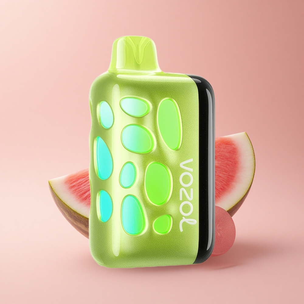 VOZOL RAVE 40000 Puffs Wassermelonen-Kaugummi mit Beat-Sync und Ladeblitz