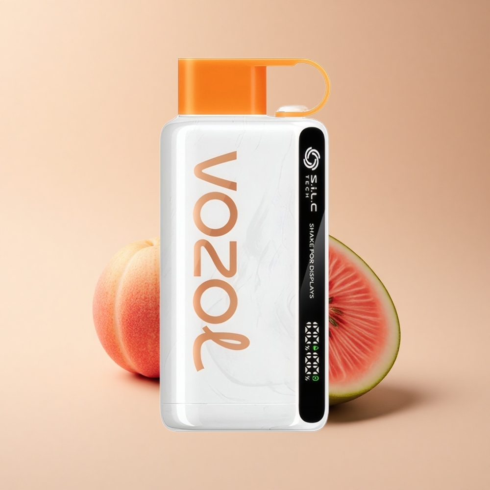 VOZOL STAR 9000/12000 Puffs Pfirsich-Mango-Wassermelone mit 650mAh und recyceltem Plastik