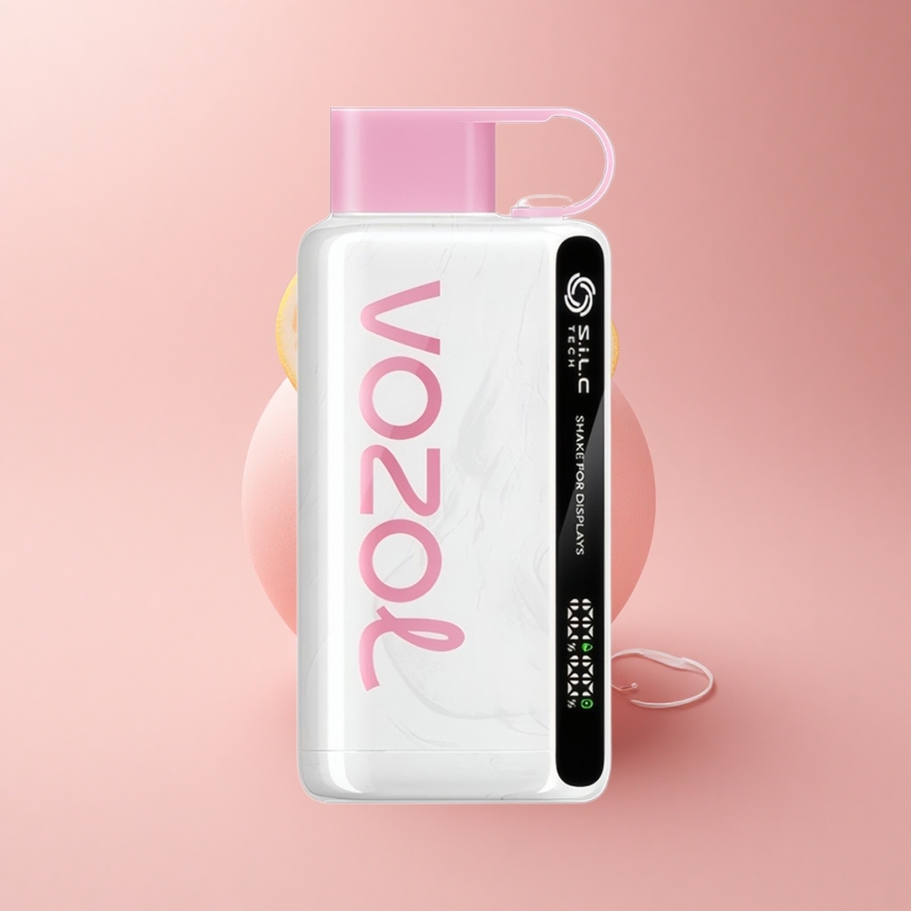 VOZOL STAR 9000/12000 Puffs Rosafarbene Limonade mit Schüttelanzeige und Schnellladung