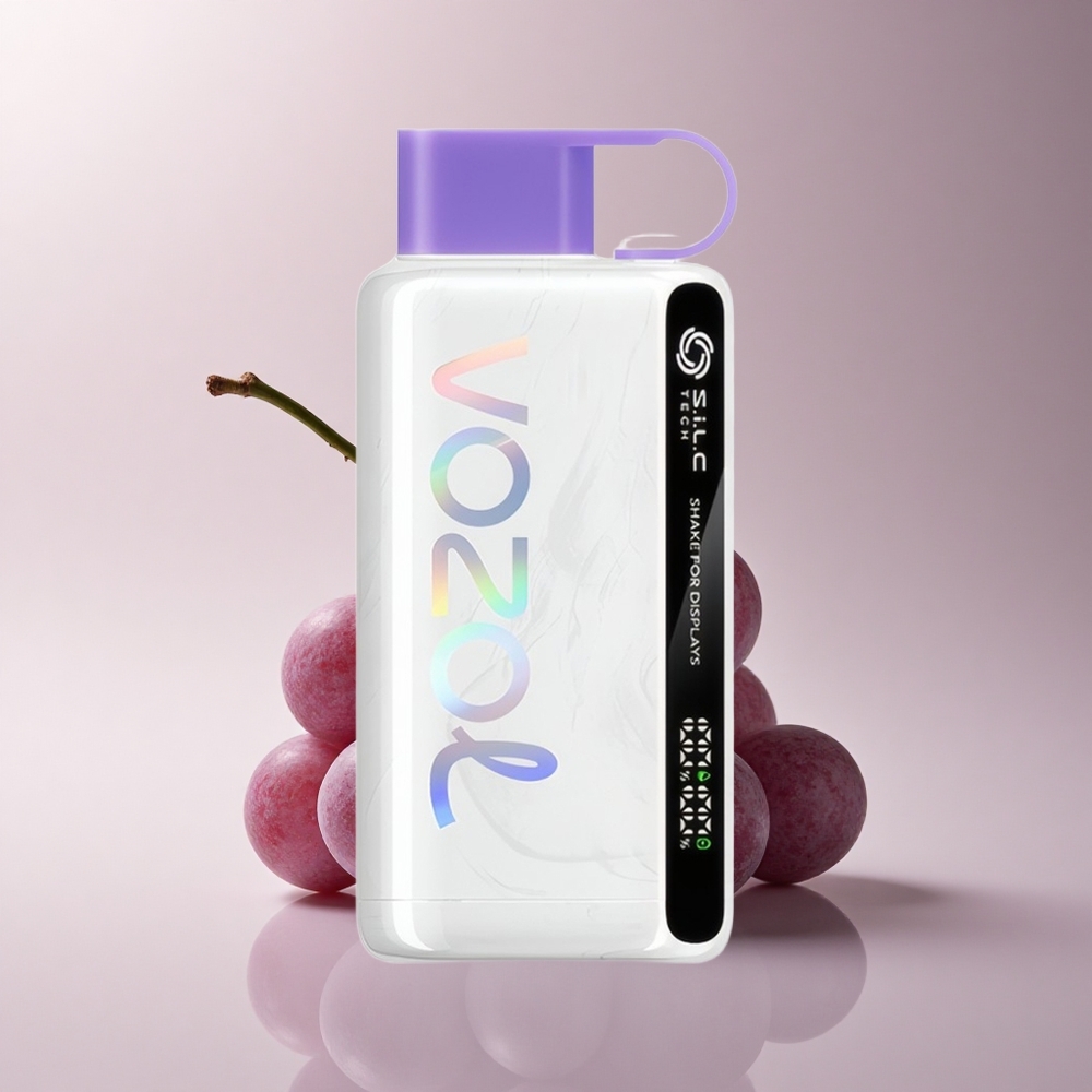 VOZOL STAR 9000/12000 Puffs Weintrauben-Eis mit SiLC TECH und 650mAh