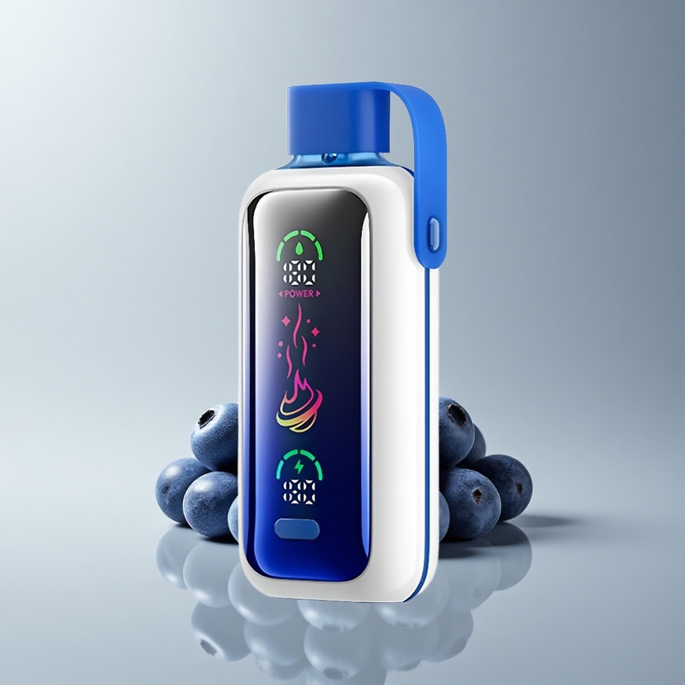 VOZOL Star 20000 Puffs Blaubeer Sturm HD Spiegel Dual Mesh