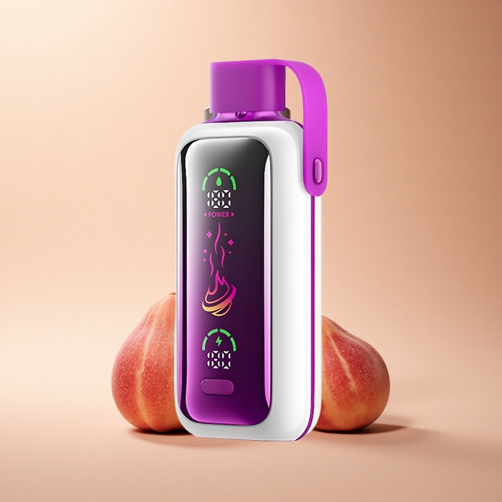 VOZOL Star 20000 Puffs Pfirsich-Eis-Saft mit Dual-Mesh und 650mAh