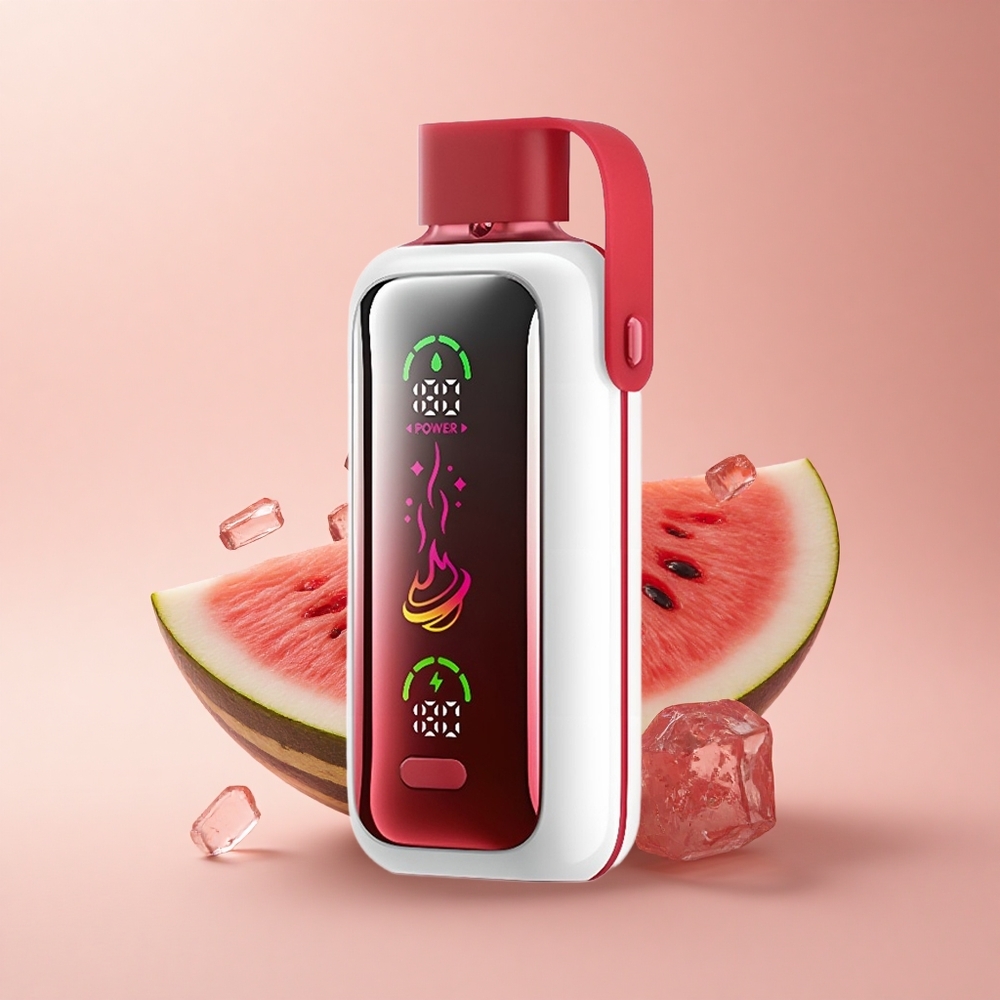 VOZOL Star 20000 Puffs Wassermelonen-Eis Dual Mesh HD Spiegelbild
