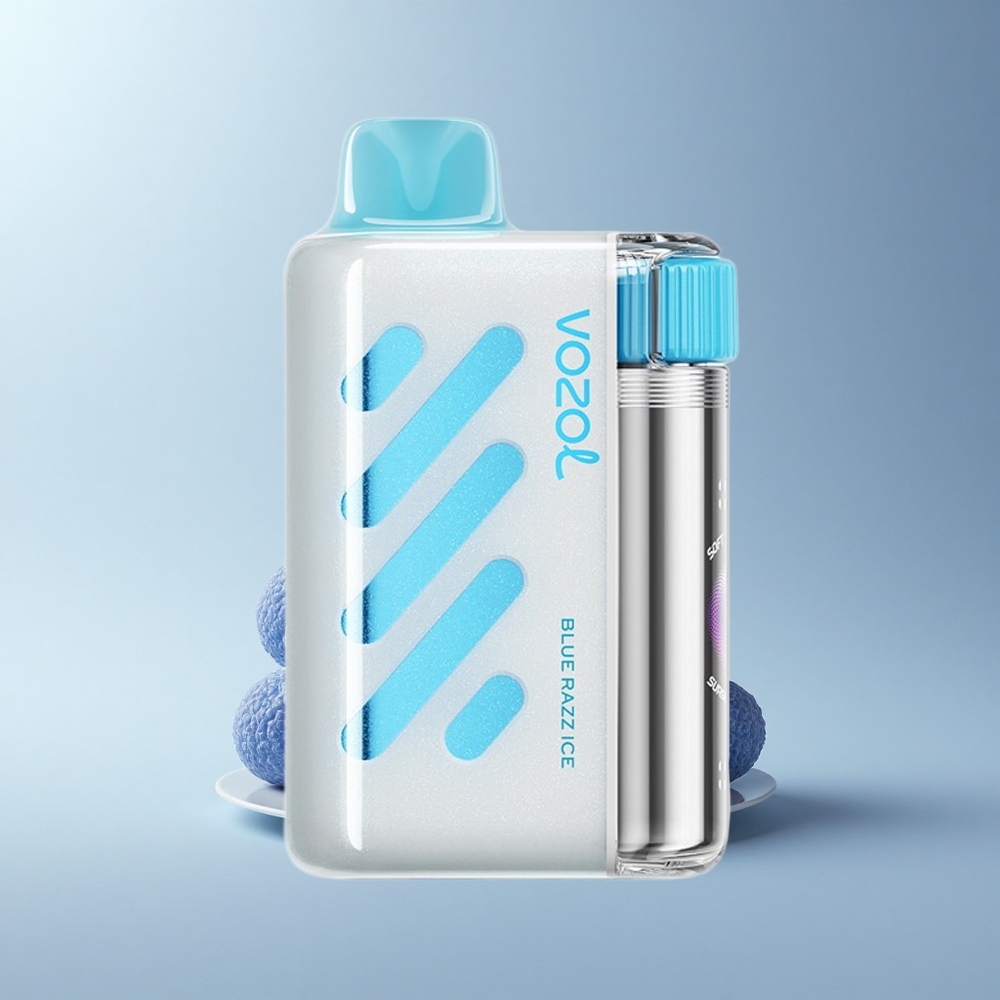 VOZOL VISTA 40000 Puffs Blaue Himbeer-Eis Mesh Ladebar