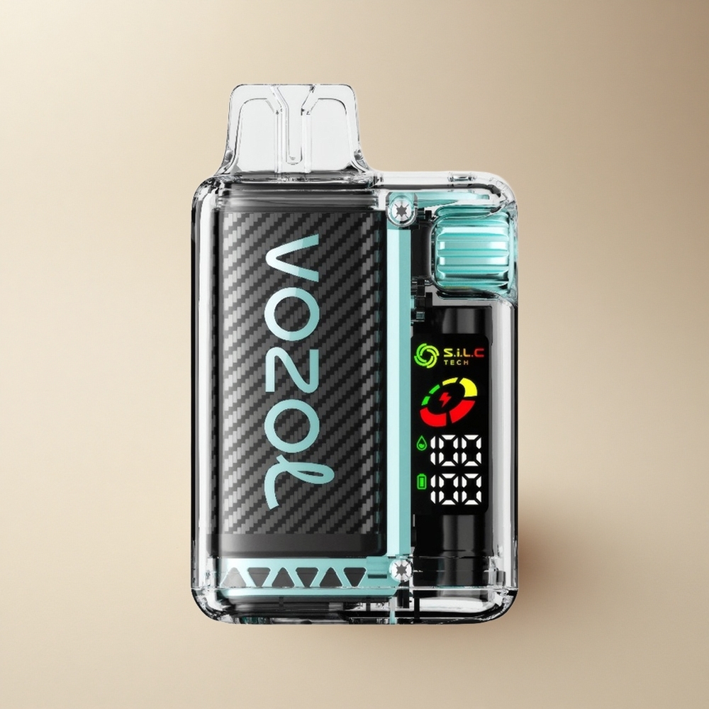 VOZOL Vista 20000 Puffs Saurer Apfel Eis mit Dual-Mesh-Coil und 6-Stufen-Leistungsregelung