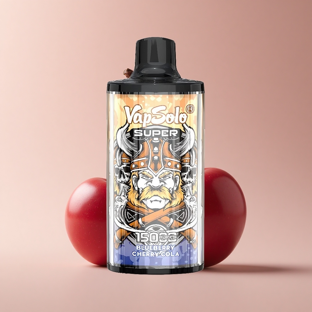 Vapsolo Super 15000 Puffs Kirsch-Cola 40ml 850mah Typ-C