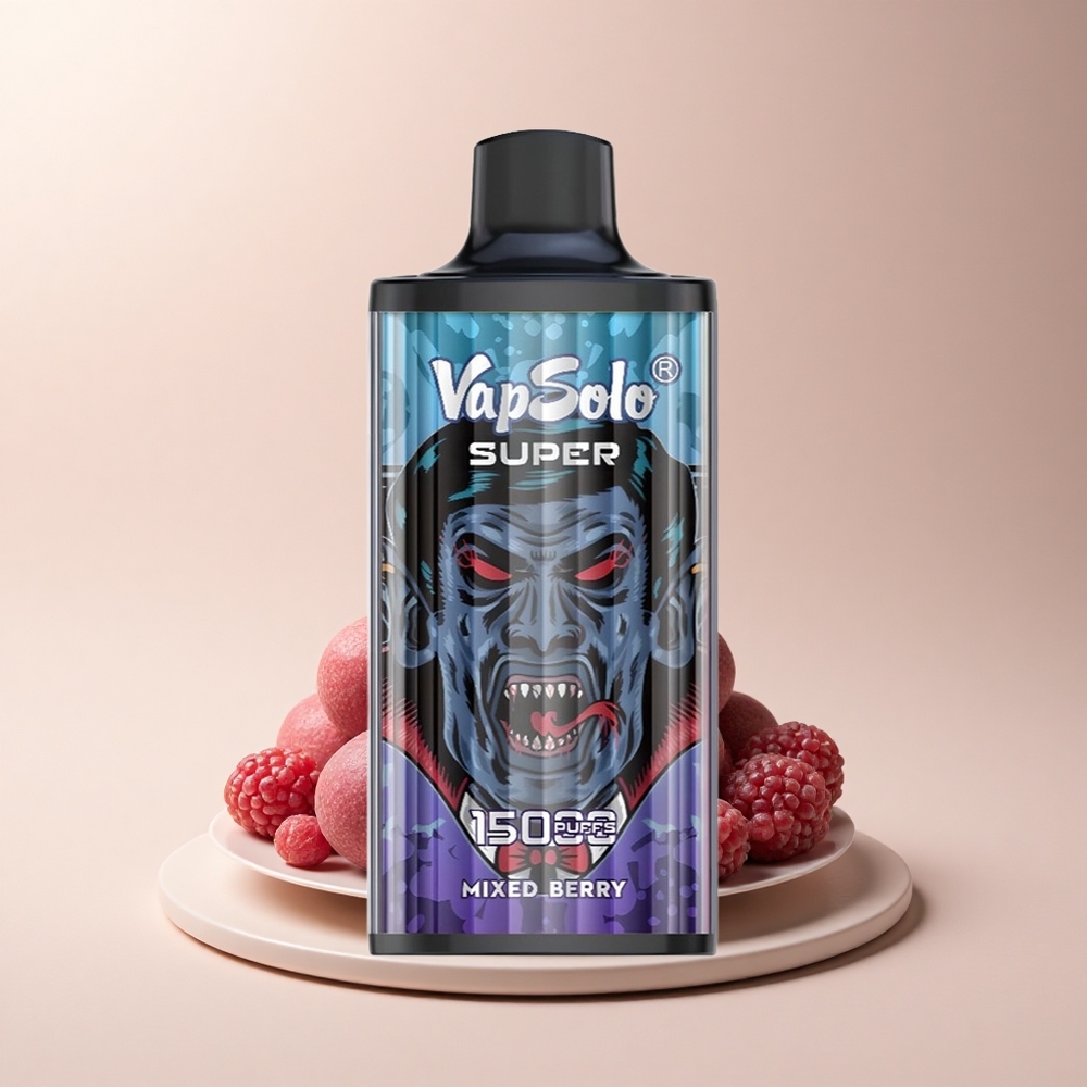 Vapsolo Super 15000 Puffs Mischbeeren 40ml 850mah Typ-C