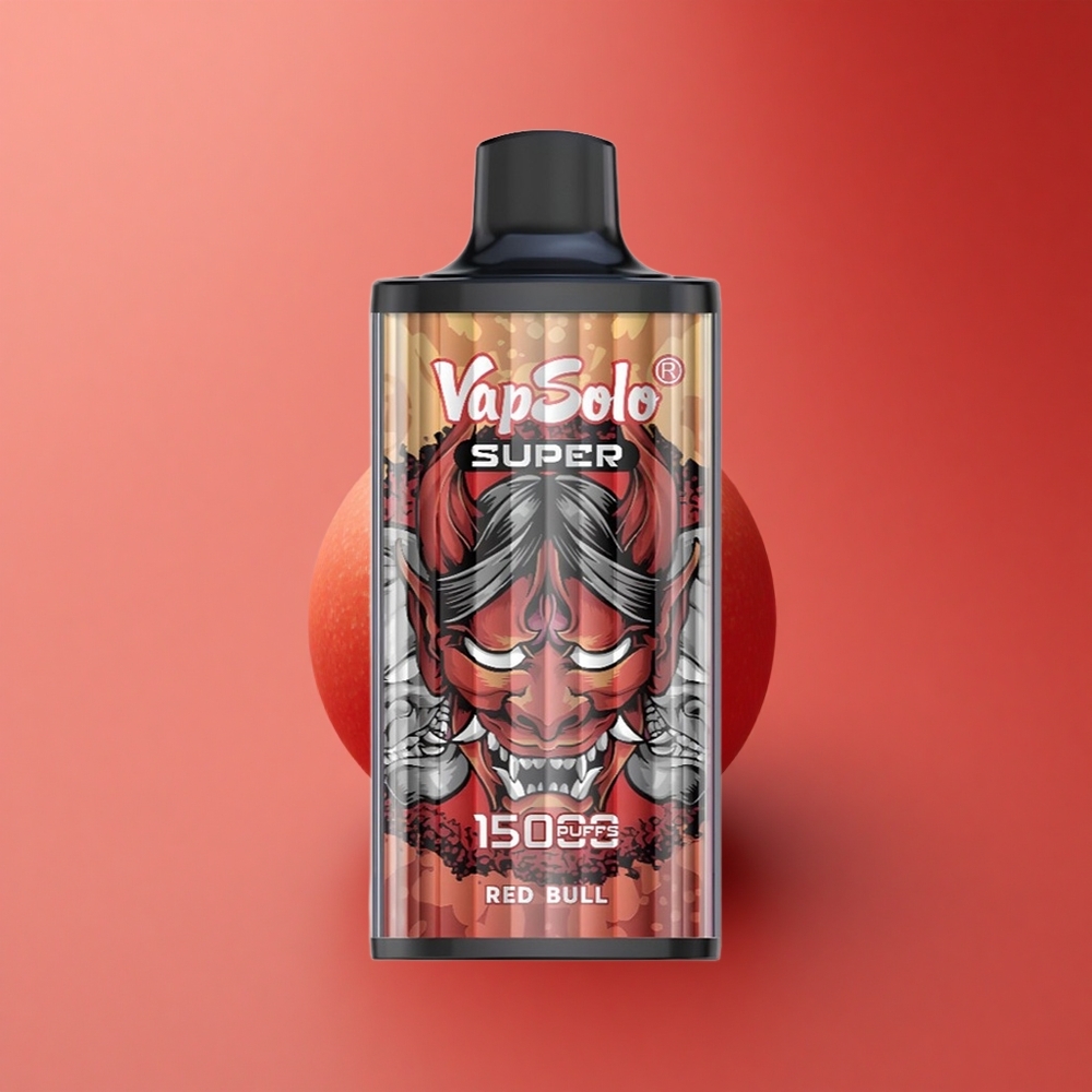 Vapsolo Super 15000 Puffs Roter Stier 850mAh Mesh
