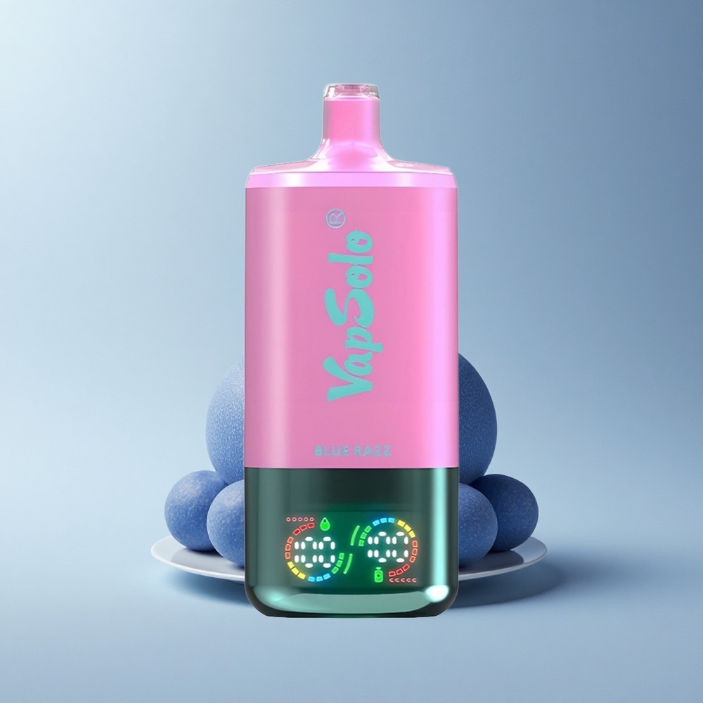 Vapsolo Triple 30000 Puffs Blauer Himbeer-TypC 40ml 30000