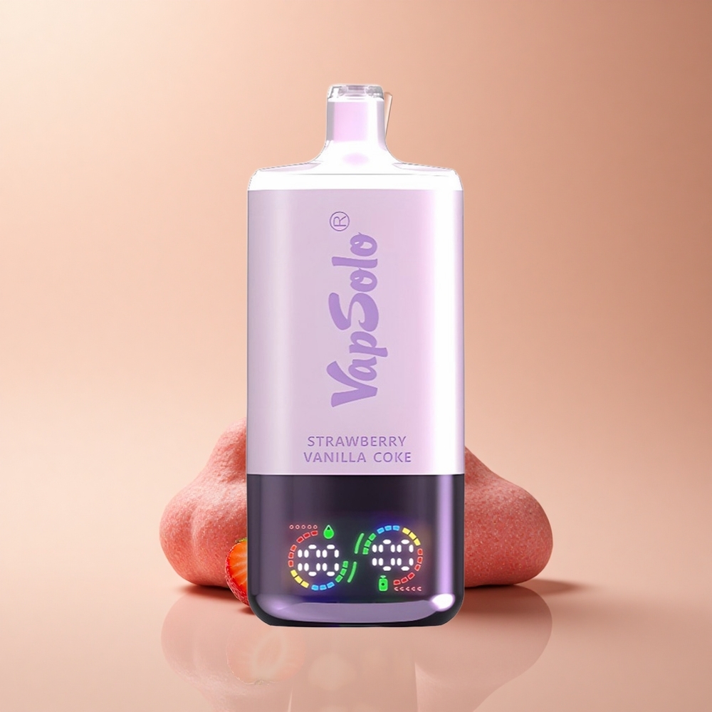 Vapsolo Triple 30000 Puffs Erdbeer Vanille Cola mit 40ml E-Liquid und 30000 Puffs