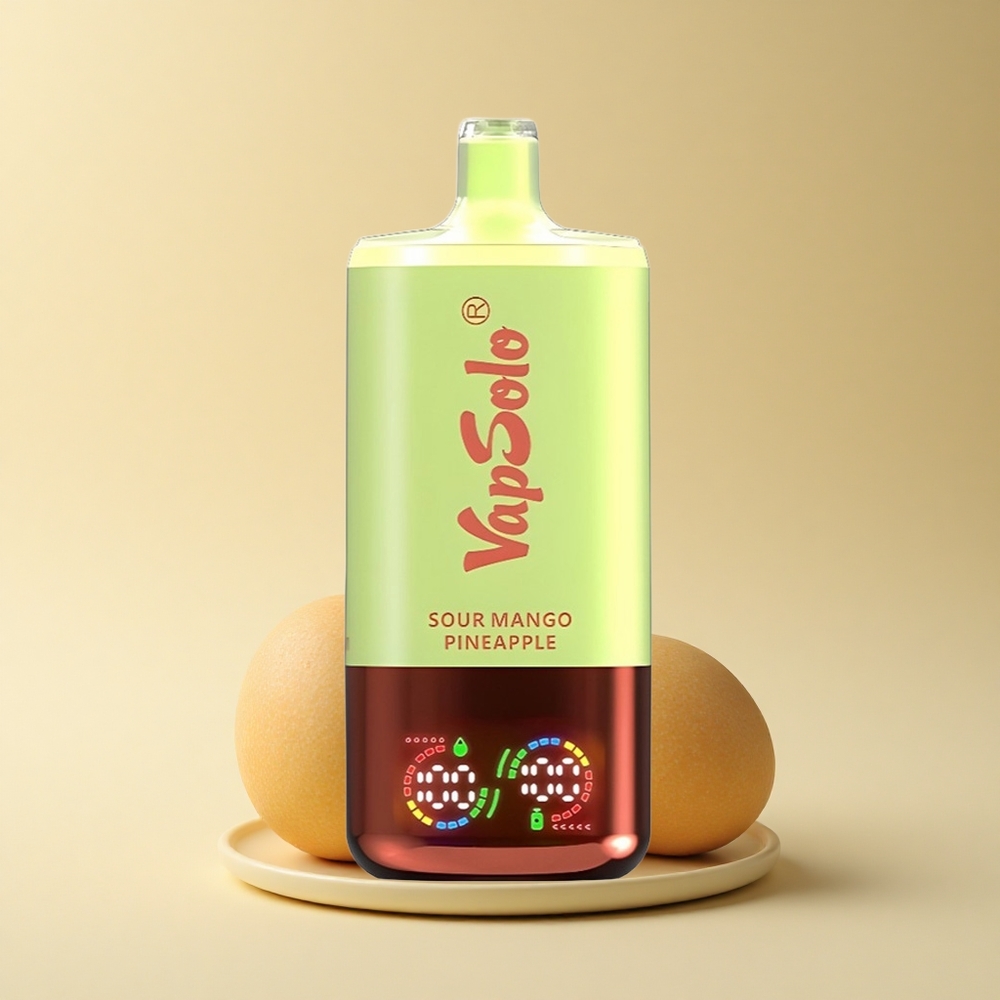 Vapsolo Triple 30000 Puffs Sauer Mango-Ananas Typ-C 40ml
