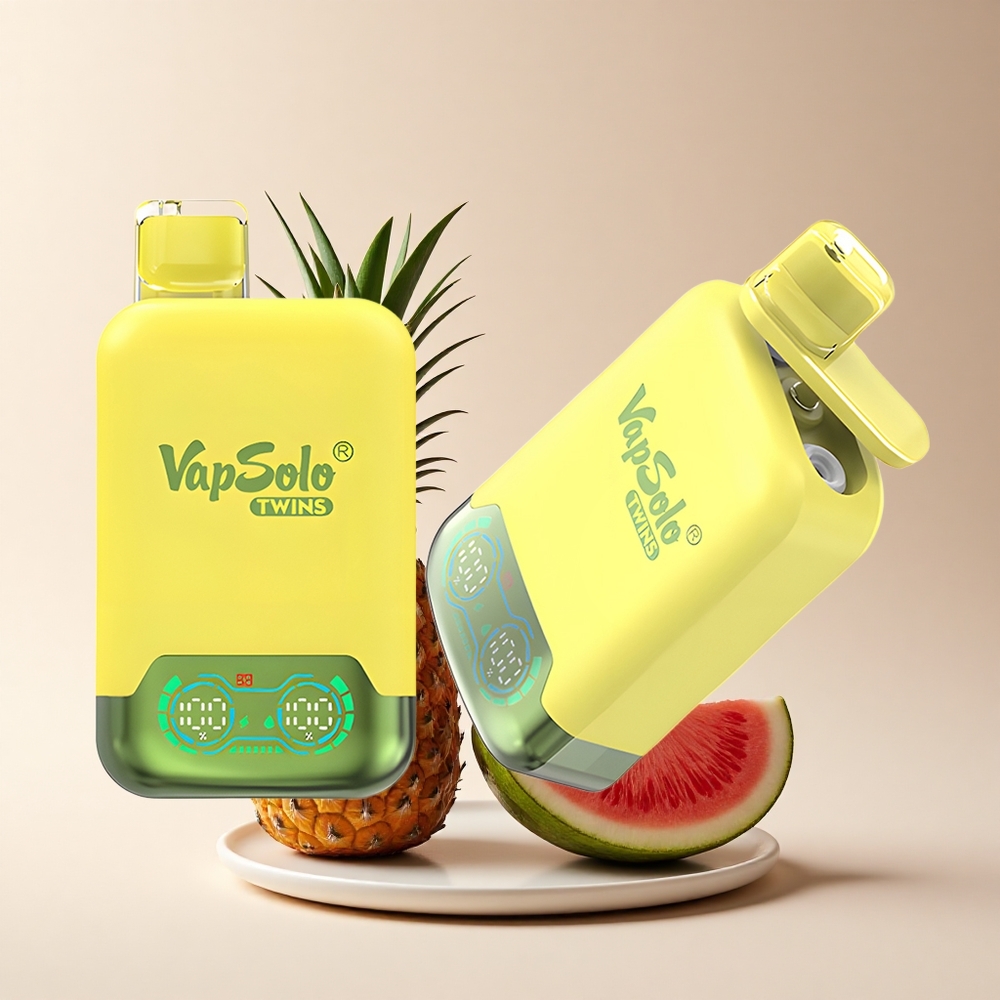 Vapsolo Twins 20000 Puffs Ananas Kokosnuss  Wassermelone Eis 40ml Typ-C