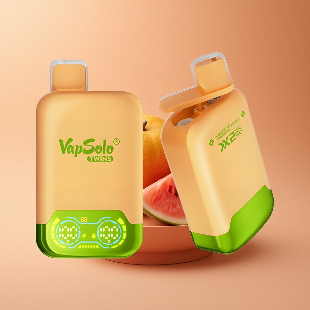 Vapsolo Twins 20000 Puffs Orange Mango Wassermelone & Red Bull 40ml Typ-C Doppeltank